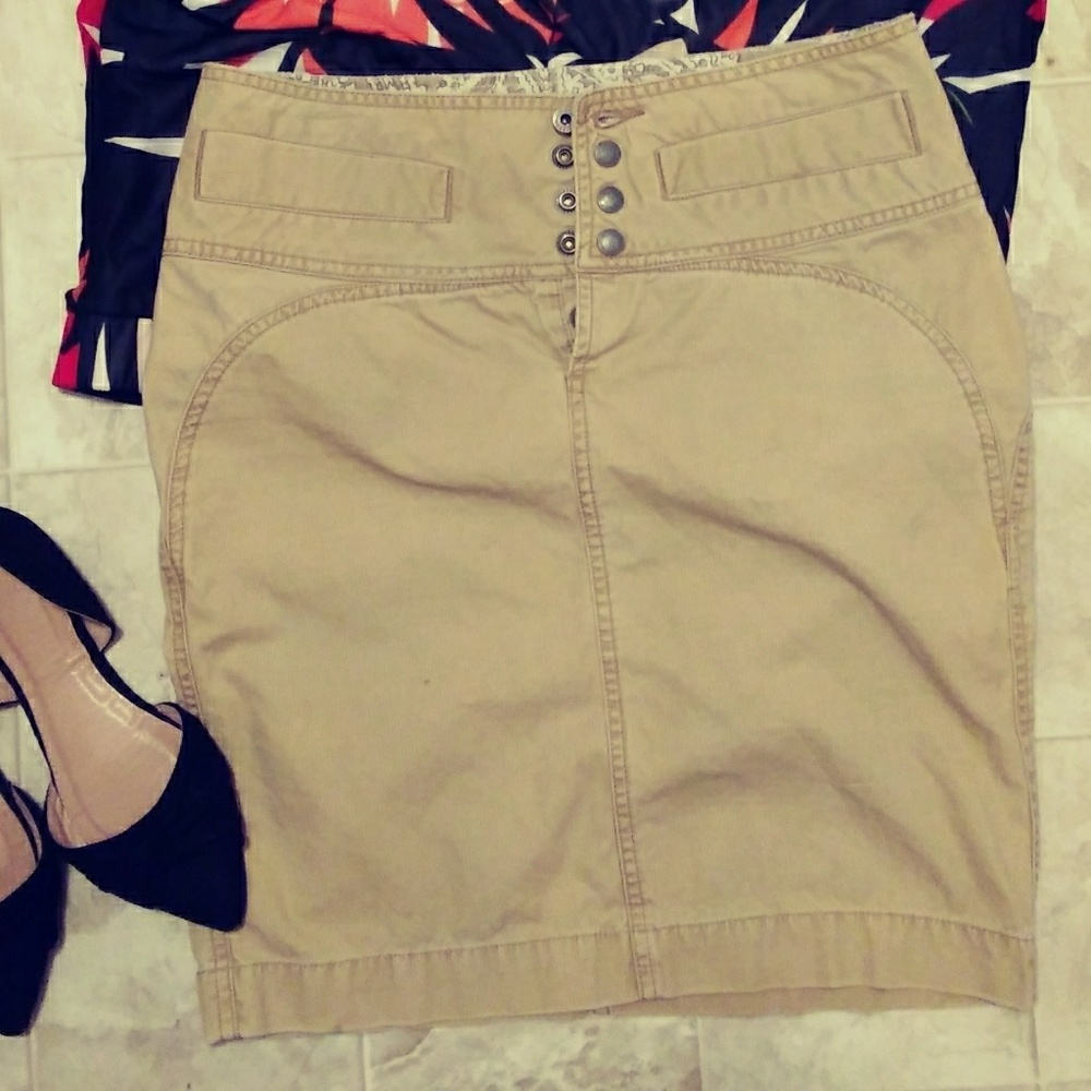 Diesel corduroy pencil skirt